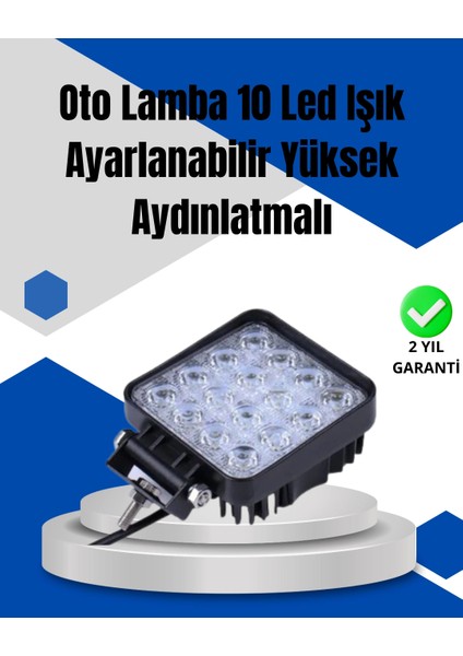 Araç Dışı Aydınlatma Için LED Far | Zorlu Koşullara Dayanıklı, Çok Amaçlı