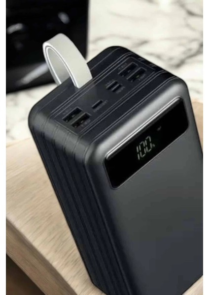 Powerbank 60.000 Mah 4 Portlu Uzun Şarj Süreli Dijital Göstergeli fırsatları