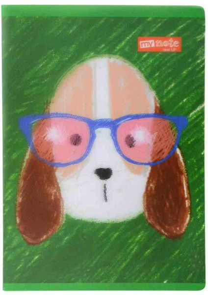 A4 100 Yaprak Kareli Pp Kapak Dikişli Defter