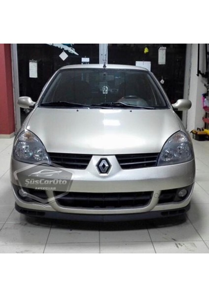 Renault Clio 2 Symbol Hb&sedan 1998-2008 Uyumlu Üniversal Laguna Lip Esnek Ön Lip 2 Parça Tampon Altı Dil Karlık Ön Ek indirimleri