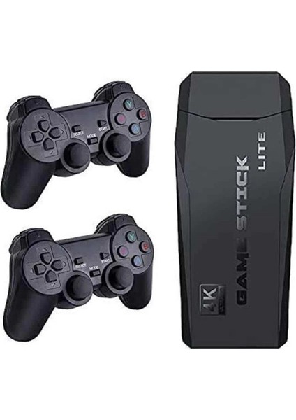 Game Stick El Atarisi 2.4g Kablosuz Çift Kol Oyunlar 4K Game Stick 3500 Oyunlu Atari Uyumlu modelleri