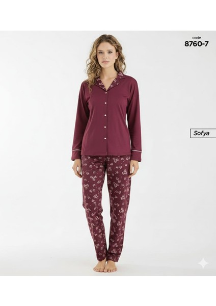 Sofya Uzun Kol Kadın 2'li Pijama Takımı fiyatları