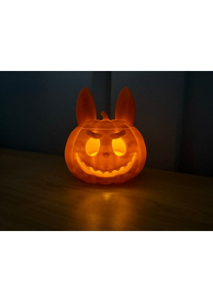 Işıklı Labubu Balkabağı Lamba, Cadılar Bayramı Halloween Dekor Süsü, Dekoratif Gece Lambası fiyatları
