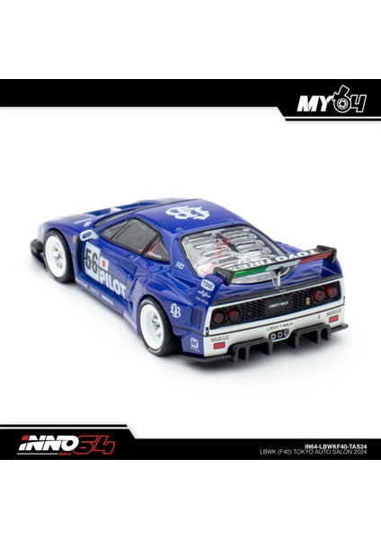 Inno 1/64 Lbwk F40 Tokyo Auto Salon 2024 IN64-LBWKF40-TAS24 fırsatları