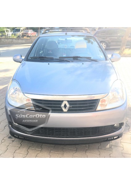 Renault Symbol 2008-2012 Thalia Uyumlu Üniversal Laguna Lip Esnek Ön Lip 2 Parça Tampon Altı Dil Karlık Ön Ek fırsatları