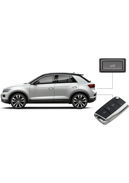 Volkswagen T-Roc 2018-2023 Elektrikli Bagaj Sistemi (Çift Motorlu)