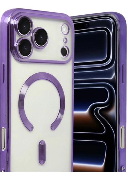 Apple iPhone 17 Pro Kross Magneticsafe Kapak - Mor fiyatları