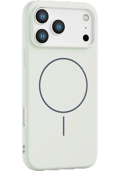 Apple iPhone 17 Pro Max Jully Magsafe Kapak - Beyaz