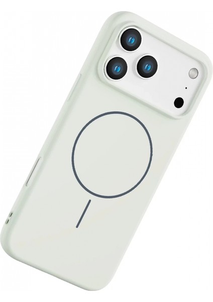 Apple iPhone 17 Pro Max Jully Magsafe Kapak - Beyaz modelleri