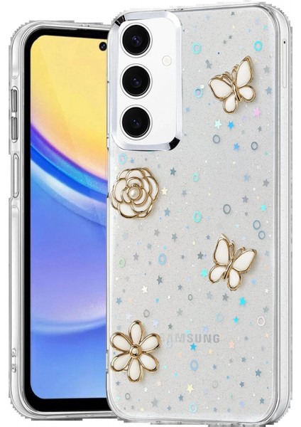 Samsung Galaxy A24 4g Fiyonk Desenli Kapak - Desen 2