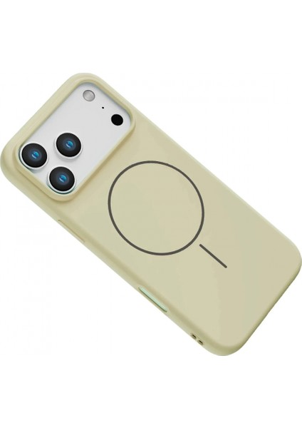 Apple iPhone 17 Pro Max Jully Magsafe Kapak - Bej fiyatları