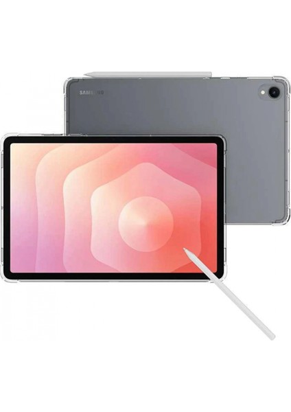 Samsung Galaxy Tab S11 Kılıf Anti Shock Tablet Silikon - Şeffaf modelleri