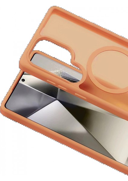 Samsung Galaxy S25 Ultra Jota Magsafe Kapak - Turuncu fiyatları