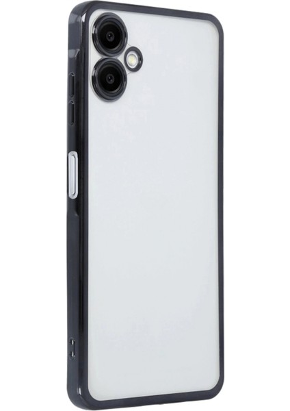 Samsung Galaxy A06 Kılıf Lensli Silikon - Siyah