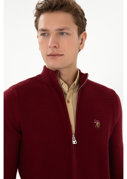 Erkek Bordo Hırka (Triko) 50317151-VR014 fiyatları
