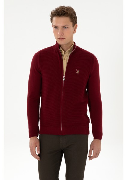 Erkek Bordo Hırka (Triko) 50317151-VR014 modelleri