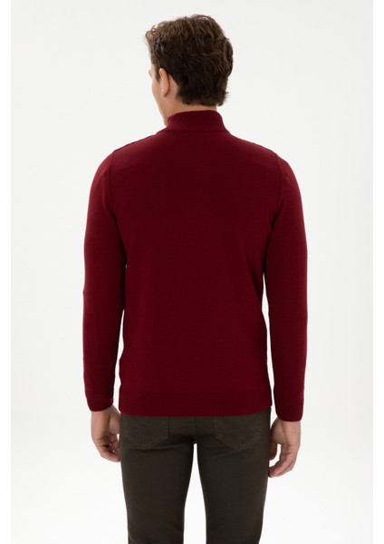 Erkek Bordo Hırka (Triko) 50317151-VR014 indirimleri