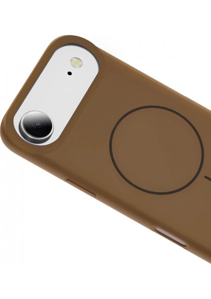 Apple iPhone 17 Air Jully Magsafe Kapak - Kahverengi fırsatları