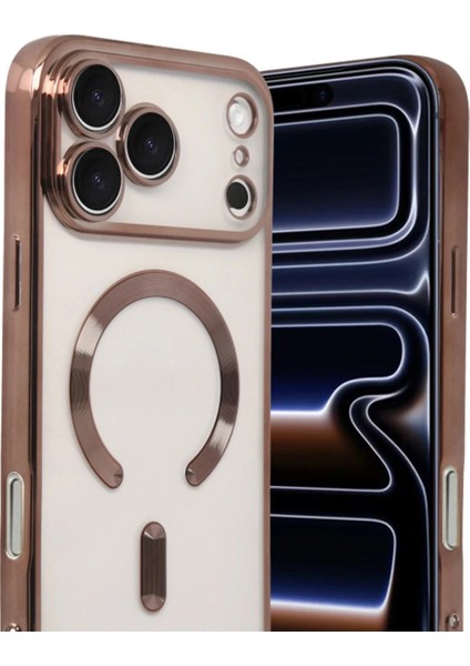 Apple iPhone 17 Pro Kross Magneticsafe Kapak - Çöl Titanyum fiyatları