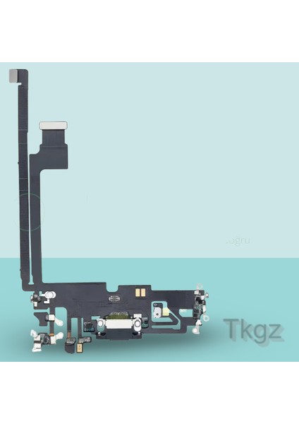 Apple İphone 12 PRO MAX Full Şarj Soketi Filmi FLEX Orjinal (MAVİ)