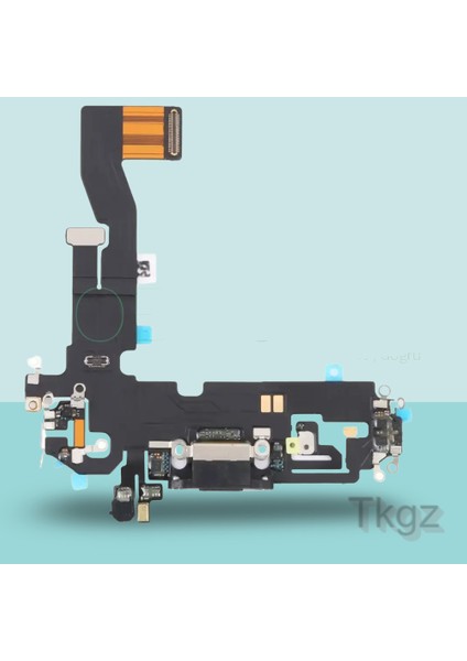 Apple İphone 12 PRO Full Şarj Soketi Filmi FLEX Orjinal (SİYAH)