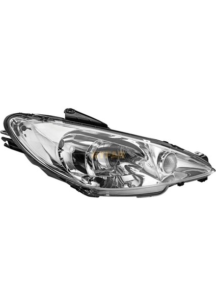 Far Sinyal Sol Şeffaf P206 2003-2010 Elektrikli H7 H7 6204 S9