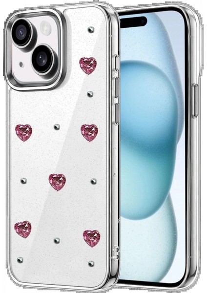 Apple iPhone 14 Fiyonk Desenli Kapak - Desen 4