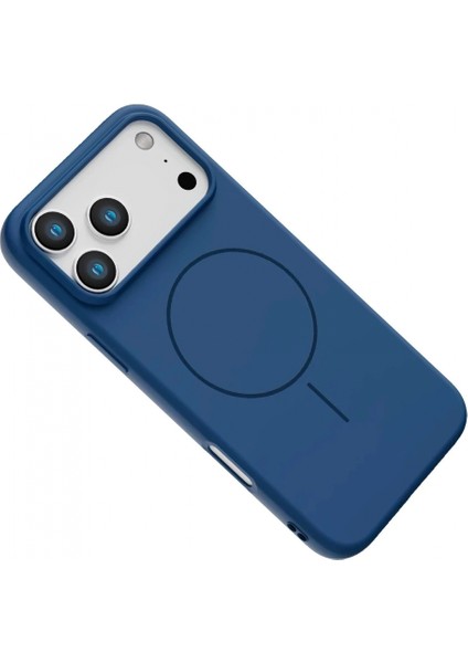Apple iPhone 17 Pro Max Jully Magsafe Kapak - Lacivert modelleri