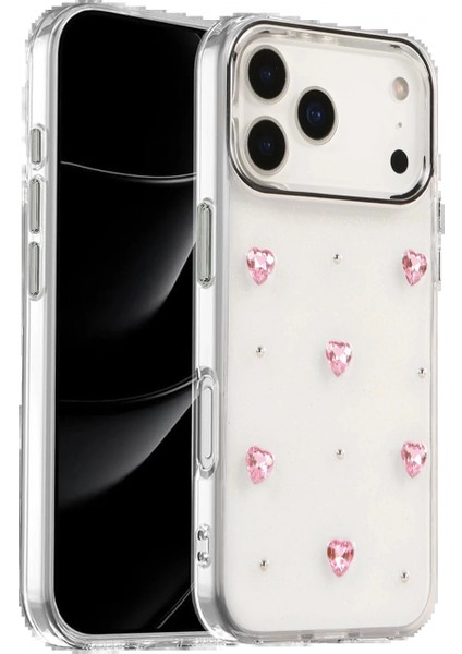 Apple iPhone 17 Pro Fiyonk Desenli Kapak - Desen 3