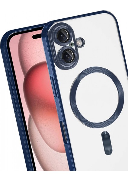 Apple iPhone 17 Kross Magneticsafe Kapak - Lacivert modelleri