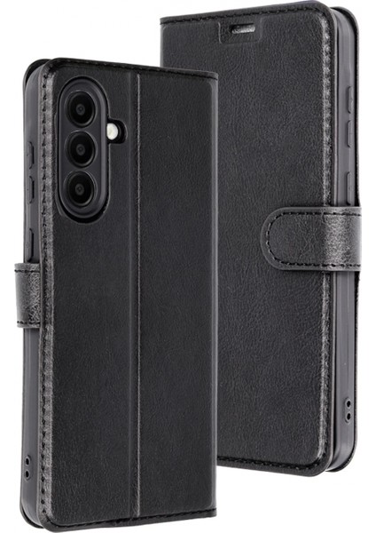 Samsung Galaxy A36 Kılıf Trend S Plus Kapaklı Kılıf - Siyah