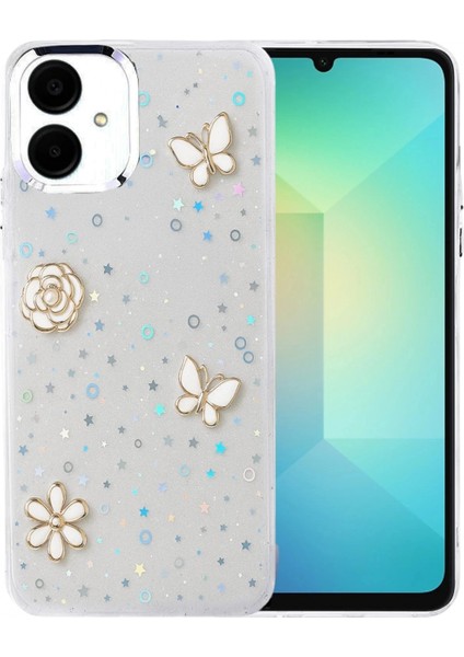 Samsung Galaxy A06 Fiyonk Desenli Kapak - Desen 2