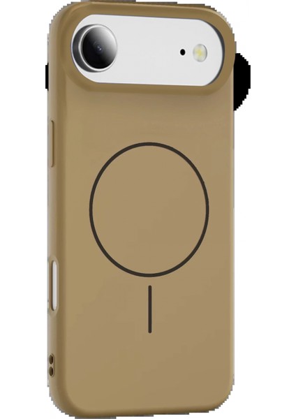 Apple iPhone 17 Air Jully Magsafe Kapak - Çöl Titanyum