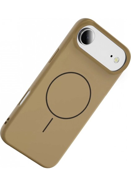 Apple iPhone 17 Air Jully Magsafe Kapak - Çöl Titanyum modelleri