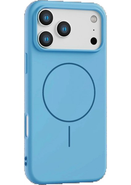 Apple iPhone 17 Pro Max Jully Magsafe Kapak - Mavi
