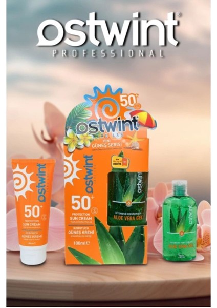2ADET Spf 50 Güneş Kremi 100 ml E Vitaminli Aloe Vera Jel 100 ml Hediyeli fırsatları