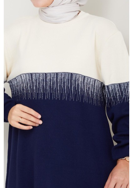 Iki Renk Simli Triko Tunik Pantolon Takım fırsatları