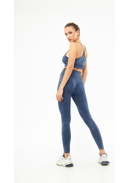 Bjoys Askılı Desenli Slim Fit Lacivert Renk Tayt Takım modelleri