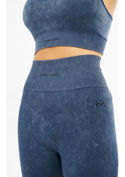 Bjoys Askılı Desenli Slim Fit Lacivert Renk Tayt Takım indirimleri