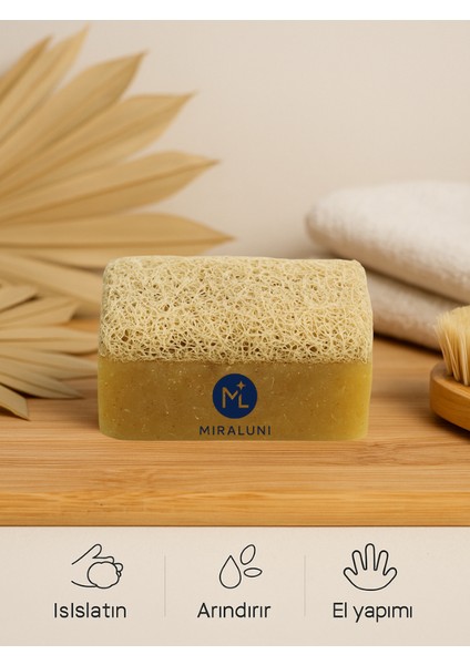 Kabak Lifli Kükürt Sabunu 100 gr | Doğal, El Yapımı, Arındırıcı ve Peeling Etkili modelleri