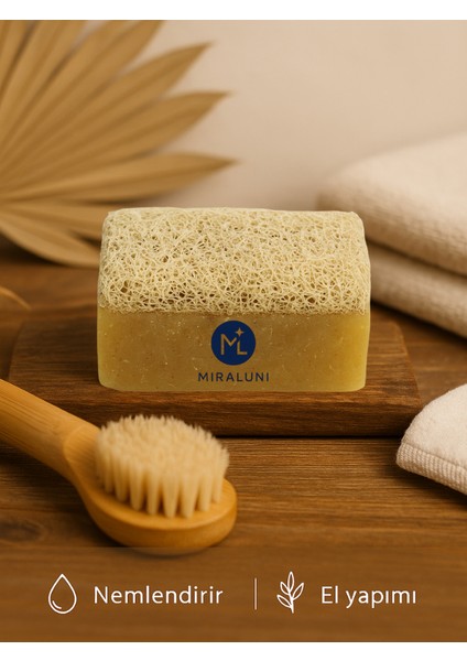 Kabak Lifli Kükürt Sabunu 100 gr | Doğal, El Yapımı, Arındırıcı ve Peeling Etkili fırsatları