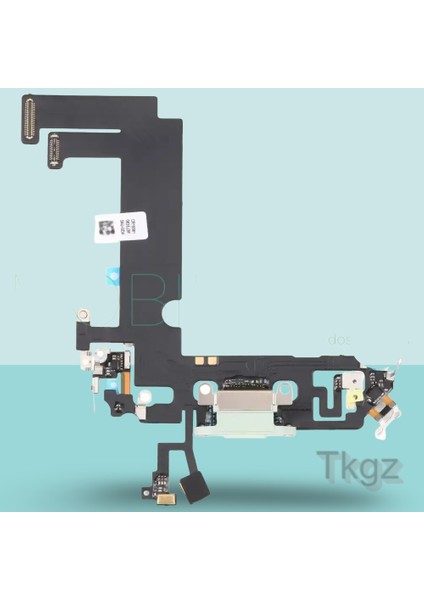 Apple İphone 12 MİNİ Full Şarj Soketi Filmi FLEX Orjinal (YEŞİL)