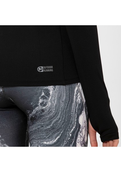 Total Kadın Siyah Tişört