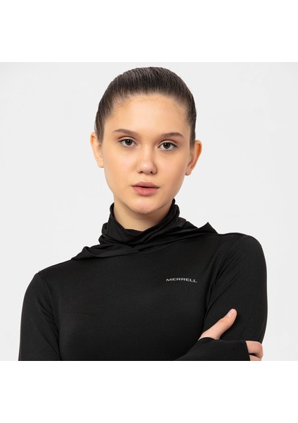 Total Kadın Siyah Tişört