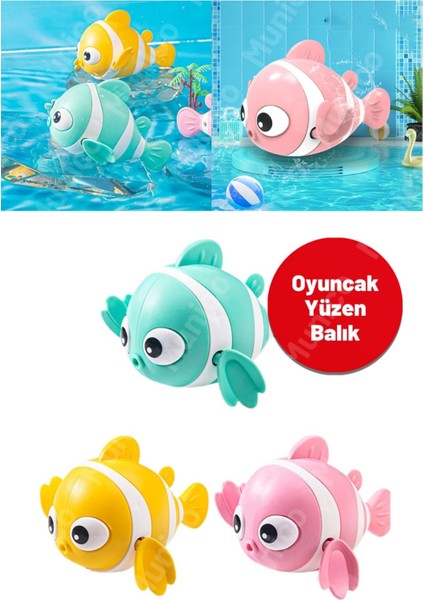 2 Adet Kurmalı Bebek Banyo Balığı Hareketli Hafif ve Esnek Yapılı | Havuz, Sahil ve Banyo Oyunları fiyatları