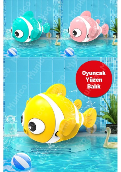2 Adet Kurmalı Bebek Banyo Balığı Hareketli Hafif ve Esnek Yapılı | Havuz, Sahil ve Banyo Oyunları modelleri