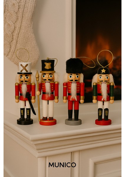 El Yapımı Kurşun Asker Figürleri – 4’lü Ahşap Set, 13 Cm, Vitrin ve Raf Için Dekoratif Obje indirimleri