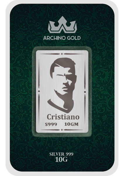 Efsane Futbolcu ve Gol Ustası Temalı Hediyeye Özel 10 Gram 999 Ayar Gümüş KÜLÇESI-686 fiyatları