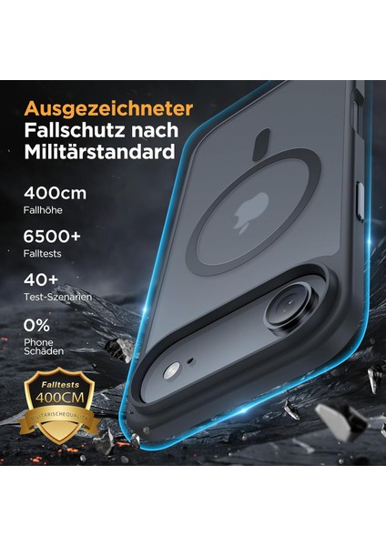 iPhone 17 Air Kılıf Mat Magsafe Şarj Özellikli Hassas Butonlu Yumuşak Renkli Kenarlı + Ekran Koruyucu Cam Set 2in1 fiyatları