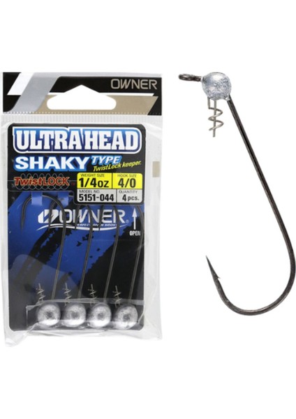 5151 Shaky Head Jig Head 4/0 1/4